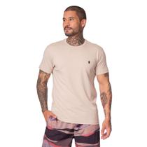 Camiseta Masculina Over Surf Brook Básica Areia