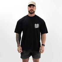 Camiseta Masculina Oversized Algodão Estilo Confortável