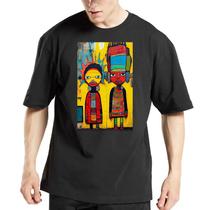Camiseta Masculina Oversized Algodão Streetwear Fitness Academia HipHope
