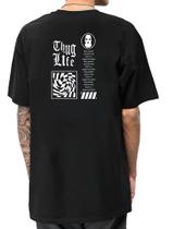Camiseta Masculina Oversized Camisa Streetwear Trace Gangster 100% Algodão