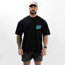 Camiseta Masculina Oversized Casual Estilo Fitness