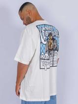 Camiseta Masculina Oversized Compton Boyz'N The Hood Off White