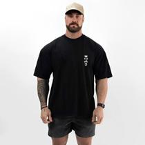 Camiseta Masculina Oversized Conforto Estilo Academia