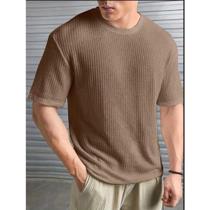 Camiseta Masculina Oversized do P AO G8 Texturizada