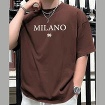Camiseta Masculina Oversized Estampada Over Camisão Grande 100% Algodão - MODA