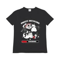 Camiseta Masculina Oversized para Academia - Manga Curta, Estilo Casual