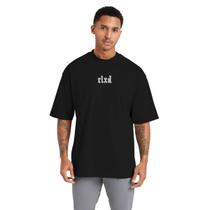 Camiseta Masculina Oversized para Treinos, Feita de Algodão, Estilo Streetwear Rlxd