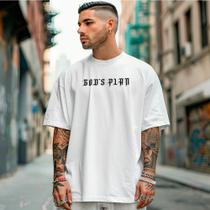 Camiseta Masculina Oversized Premium God's Plan