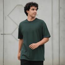 Camiseta Masculina Oversized Relevo Tech Gold Oceano