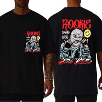 Camiseta Masculina Oversized Unissex Camisa Gola Alta Algodão 30.1 Premium Estampado Camiseta Masculina Oversized Unissex Camisa Gola Alta Algodão 30.1 Premium Estampado