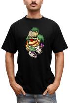 Camiseta Masculina Palhaço Coringa Joker Palhaço Vilão Simpson