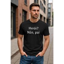 Camiseta Masculina para o Melhor Pai do Mundo Dia dos Pais Algodão