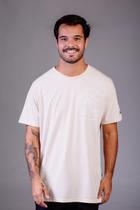 Camiseta Masculina - Paradise - Off white