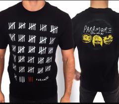 Camiseta Masculina Paramore.