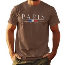 Camiseta Masculina Paris Estilo Retrô Streetwear Exclusivo Vintage