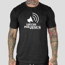 Camiseta Masculina Personalizada Básica Louco Por Jesus Camiseta Masculina Personalizada Básica Louco Por Jesus