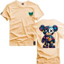 Camiseta Masculina Personalizada Urso x Top 0012 Camisa Algodão Premium Malha Basica