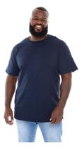 Camiseta Masculina Plus Size 100% Algodão Premium