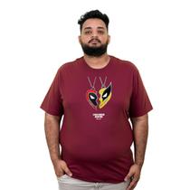 Camiseta Masculina Plus Size Deadpool and Wolverine Heart barato