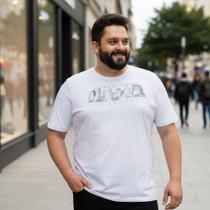 Camiseta Masculina Plus Size Estampas Malwee G1 AO G5