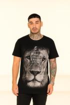 Camiseta Masculina Plus Size Fé Força