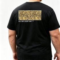 Camiseta Masculina Plus Size G1 ao G5 Estampa nas Costas Algodão Premium G1 G2 G3 G4 G5 T-Shirt Plus Camiseta Masculina Plus Size G1 ao G5 Estampa nas Costas Algodão Premium G1 G2 G3 G4 G5 T-Shirt Plus