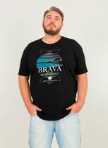 Camiseta Masculina Plus Size Praia Brava Urien