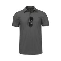 Camiseta Masculina Plus Size - Secagem Rápida e Respirável para Camping e Trekking