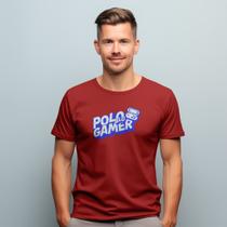 Camiseta Masculina Polo Blu Game Malha em Algodão do P ao G1