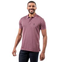 Camiseta Masculina Polo John Pull Manga Curta Moda Casual