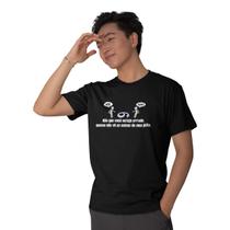 Camiseta Masculina Pontos de Vista Opostos Frase Inteligente