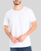 Camiseta Masculina Premium Algodão Egípcio Branca