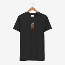 Camiseta Masculina Preta Pena RACCON