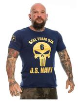 Camiseta Masculina Punisher Seal - Tamanho M Camiseta Masculina Punisher Seal - Tamanho M