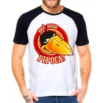 Camiseta Masculina Raglan Branca Corvo Jubileu Picapau