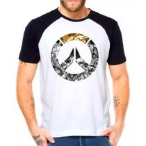Camiseta Masculina Raglan Overwatch Jogos Games 01