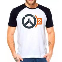 Camiseta Masculina Raglan Overwatch Jogos Games 03