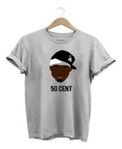 Camiseta Masculina Rapper Gringo Rap 50 Cent
