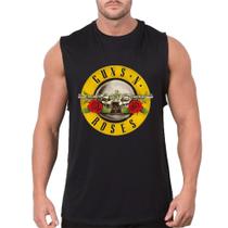 Camiseta Masculina Regata Casual Algodão Premium Guns N Roses