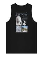 Camiseta Masculina Regata Machão Jornada Estampa Frontal Camiseta Masculina Regata Machão Jornada Estampa Frontal