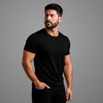 Camiseta Masculina Reta Lisa 100 Algodão Manga Curta Alta Qualidade Camiseta Masculina Reta Lisa 100 Algodão Manga Curta Alta Qualidade
