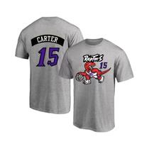 Camiseta Masculina Retrô Toronto Vince Carter, Gola Redonda, Manga Curta, Camiseta De Basquete, Moda Camiseta Masculina Retrô Toronto Vince Carter, Gola Redonda, Manga Curta, Camiseta De Basquete, Moda