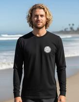Camiseta Masculina Rip Curl Icons Of Surf UV 50+ TAMANHO:PCOR:PRETA Camiseta Masculina Rip Curl Icons Of Surf UV 50+ TAMANHO:PCOR:PRETA