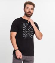 Camiseta Masculina Rovitex Preto