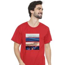 Camiseta masculina sandro clothing life vermelho