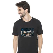 Camiseta masculina sandro clothing movement preto