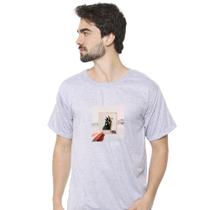 Camiseta masculina sandro clothing photograph cinza