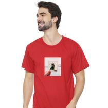 Camiseta masculina sandro clothing photograph vermelho