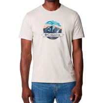 Camiseta Masculina Scoped Dark Stone Columbia Camiseta Masculina Scoped Dark Stone Columbia