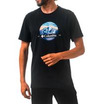 Camiseta Masculina Scoped View Preto - Columbia